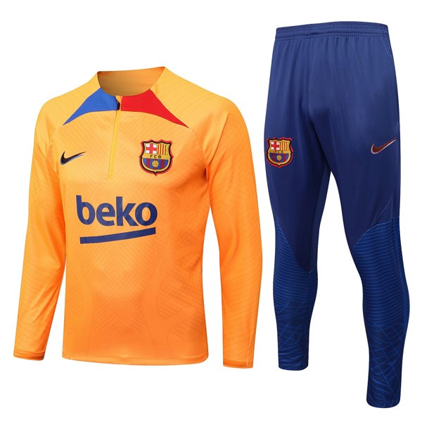 Sudadera De Training Barcelona 2023 Naranja 2